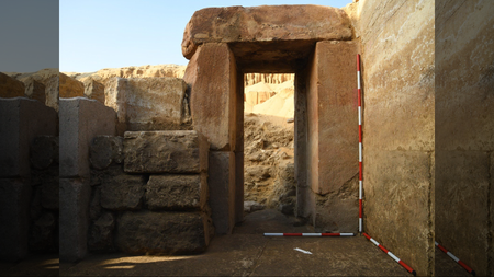 Inscriptions found in the valley temple, which include a "public calendar" telling of religious events. 